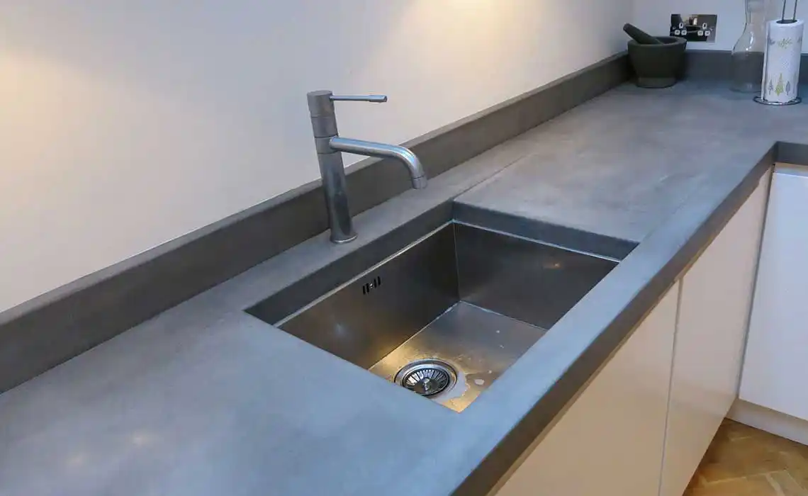 Encimera microcemento en Lanzarote